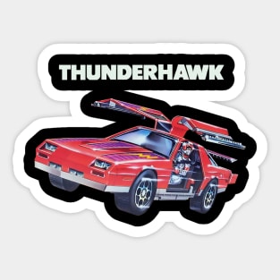 M.A.S.K THUNDERHAWK Mobile Armored Strike Kommand MATT TRAKKER Sticker